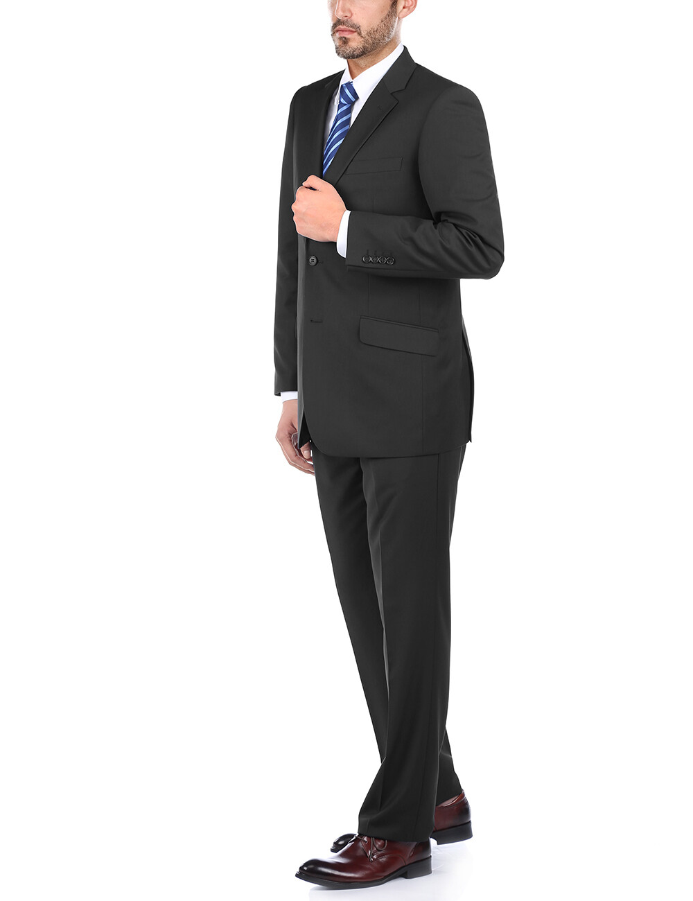 100% Wool Black Slim Fit or Modern Classic  Suit