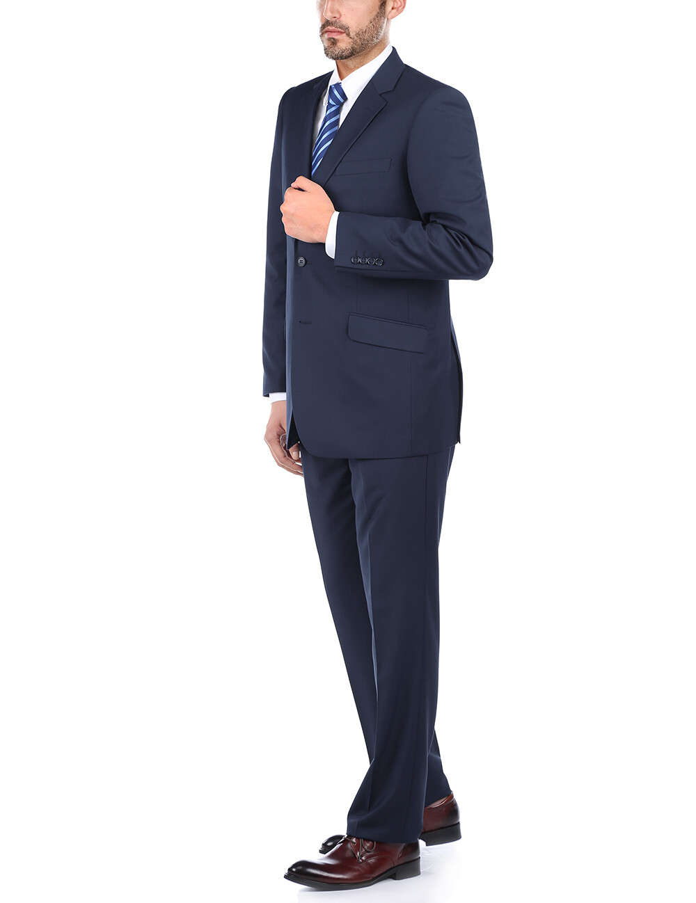 100% Wool New Blue Slim Fit or Modern Classic Suit