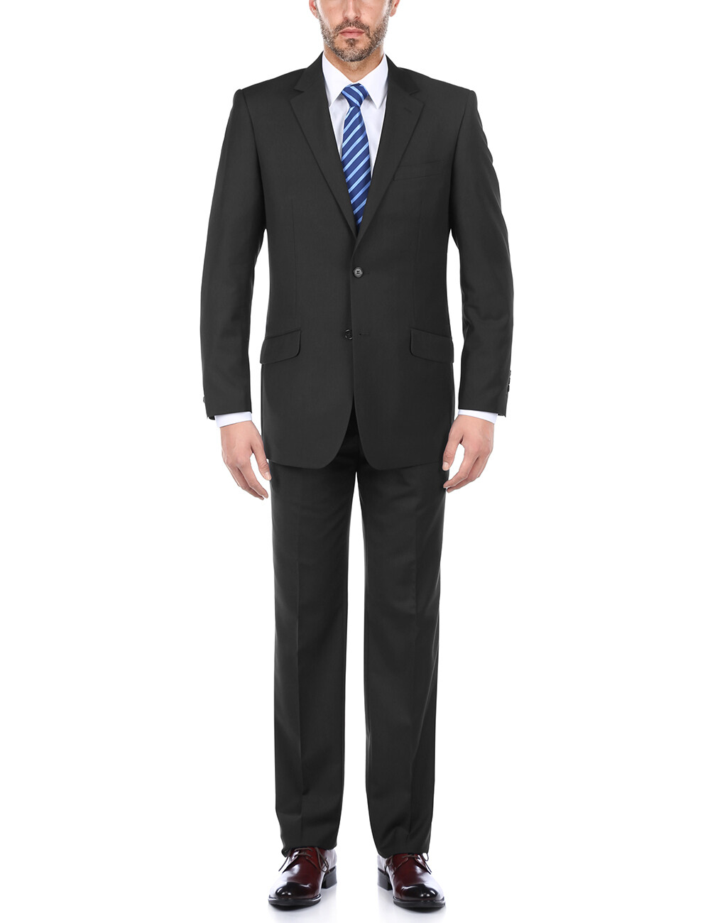 100% Wool Black Slim Fit or Modern Classic  Suit