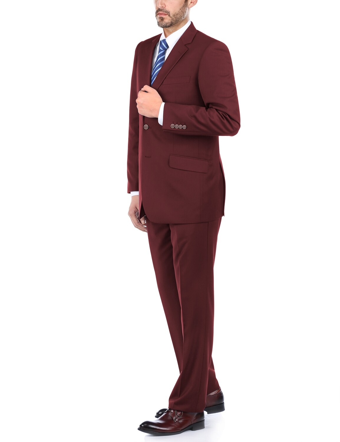 Burgundy Micro-Tech Slim Fit or Modern Classic  Suit