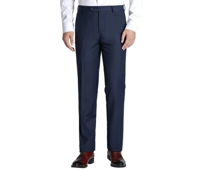 New Blue 100% Wool Separate Suit Pant