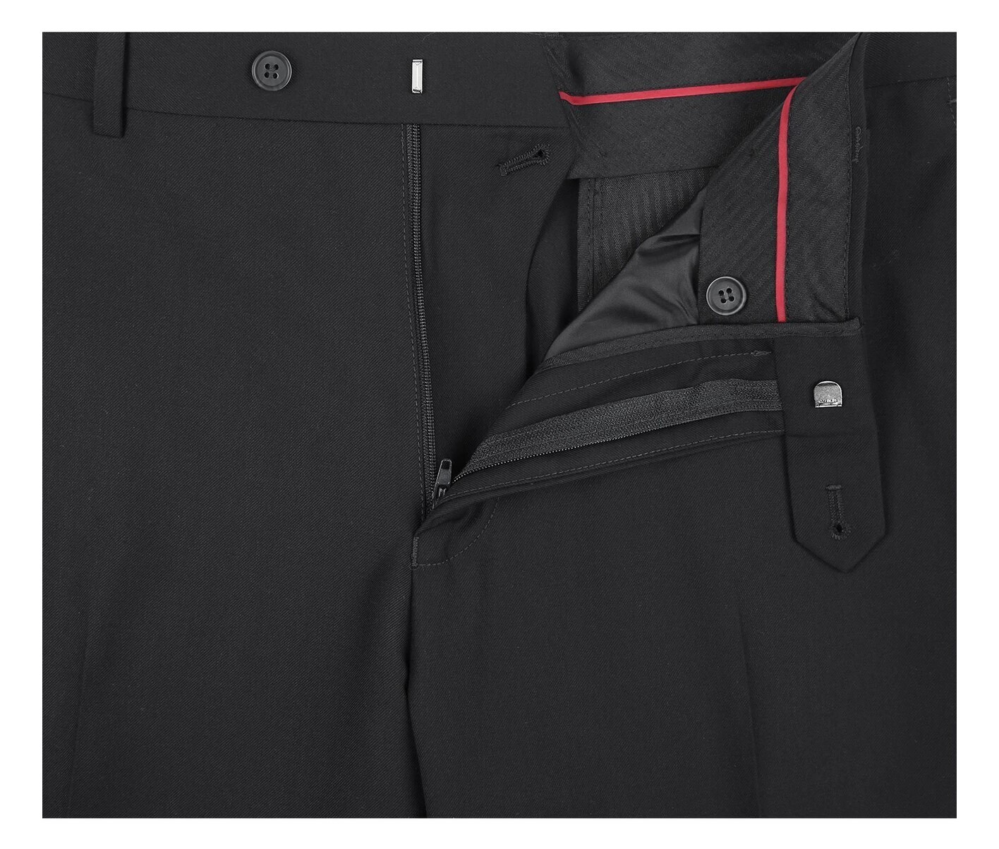 Black Micro-Tech Separate Suit Pant