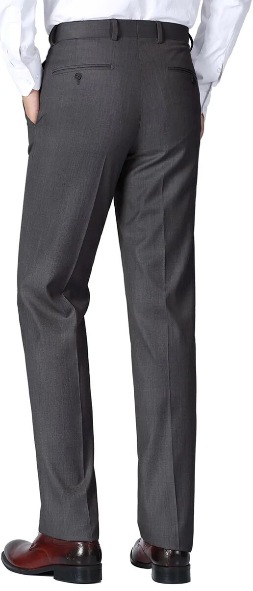 Charcoal Micro-Tech Separate Suit Pant