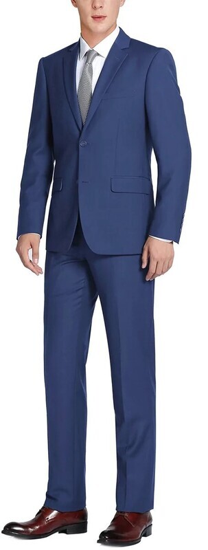 Cobalt Blue Micro-Tech Slim Fit or Modern Classic  Suit