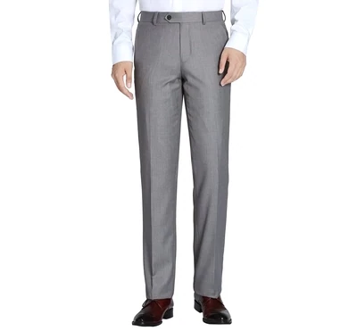 Light Grey 100% Wool Separate Suit Pant