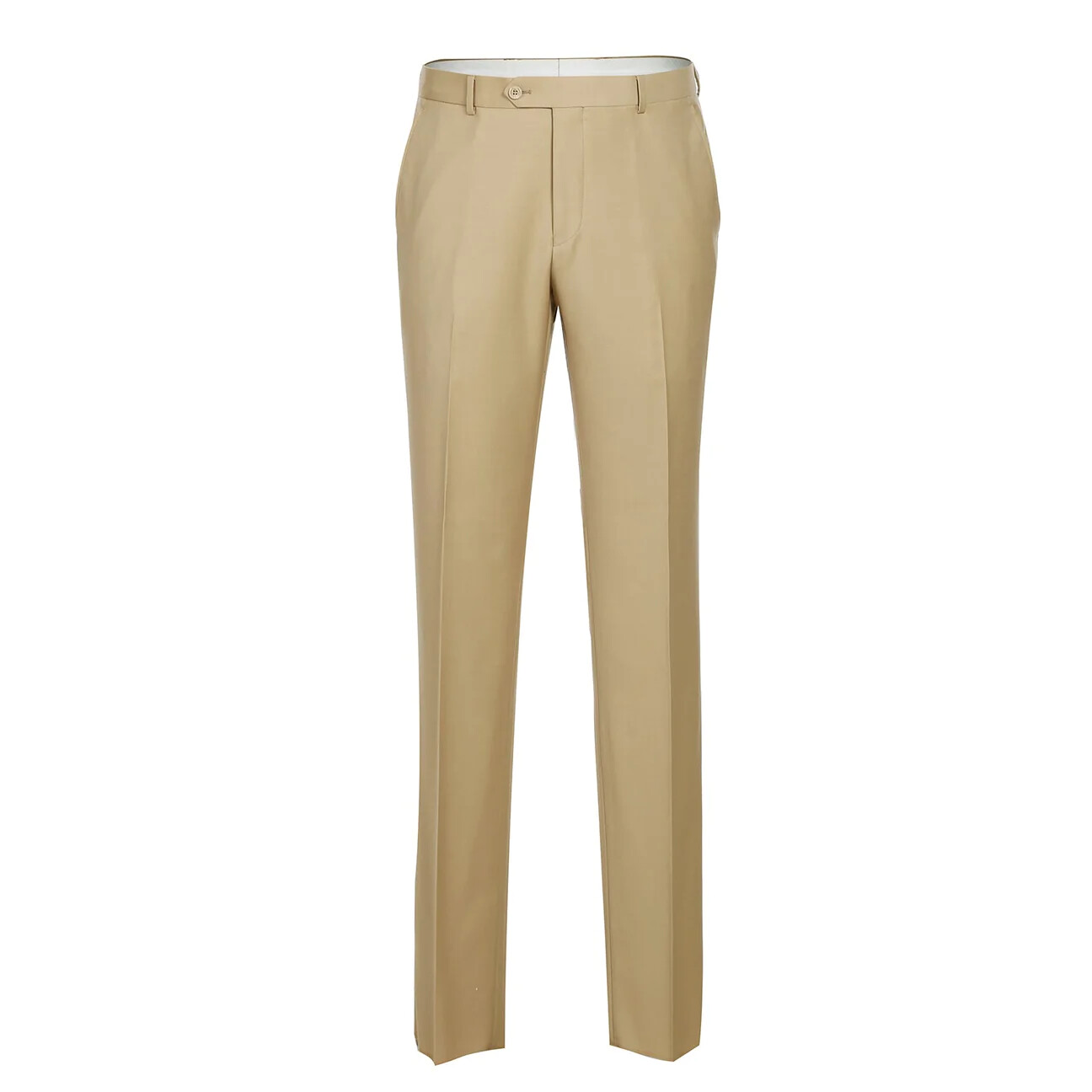 Tan 100% Wool Separate Suit Pant