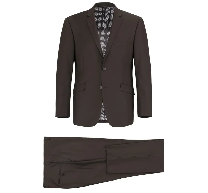 Brown Micro-Tech Slim Fit or Modern Classic  Suit