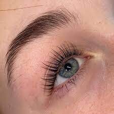 Lash lift and tint