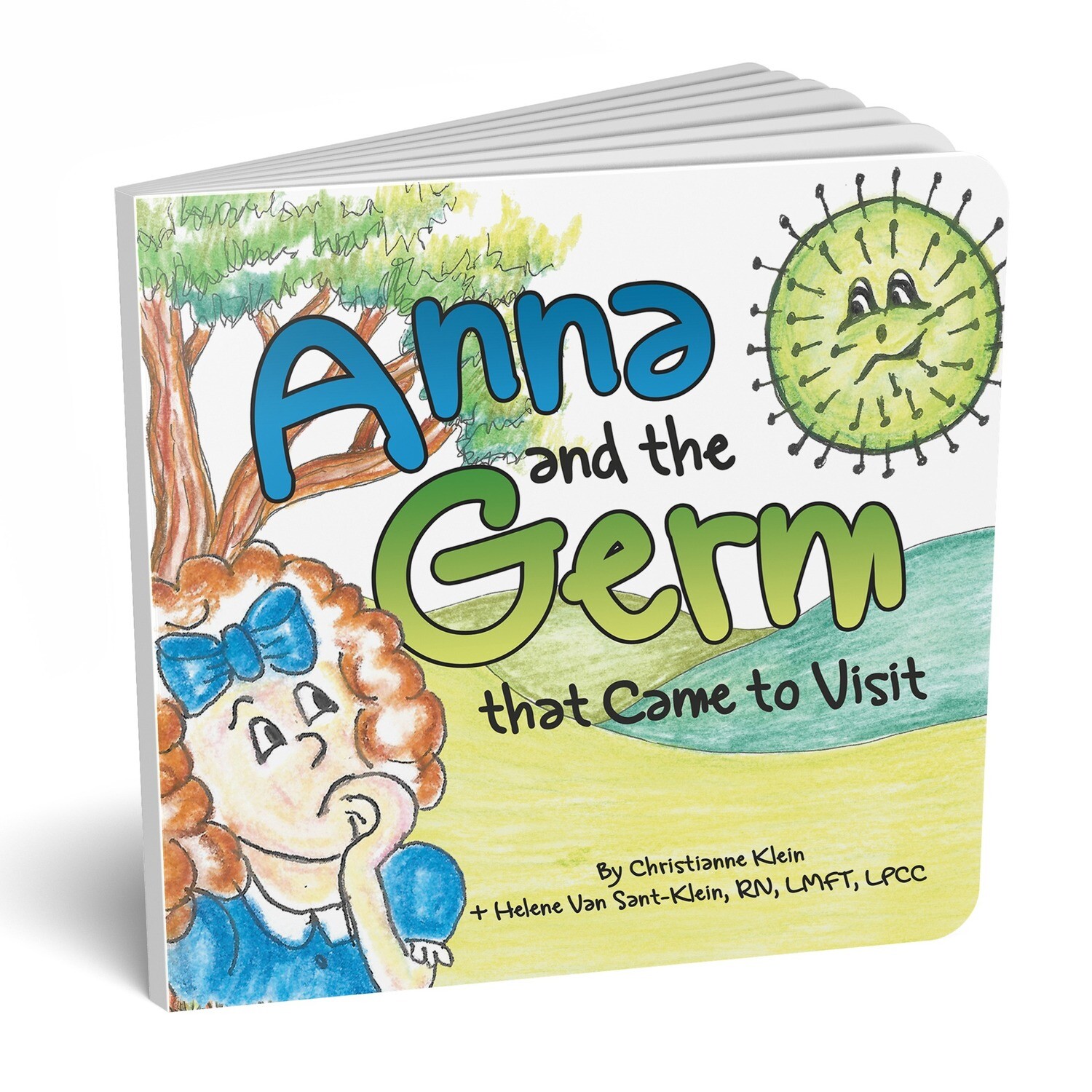Autographed and Personalized Paperback 'Anna and the Germ that Came to Visit'