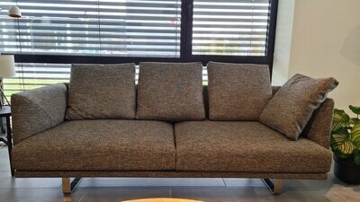 PG22 Sofa Modell PG Systems, Stoff Grau, neu!