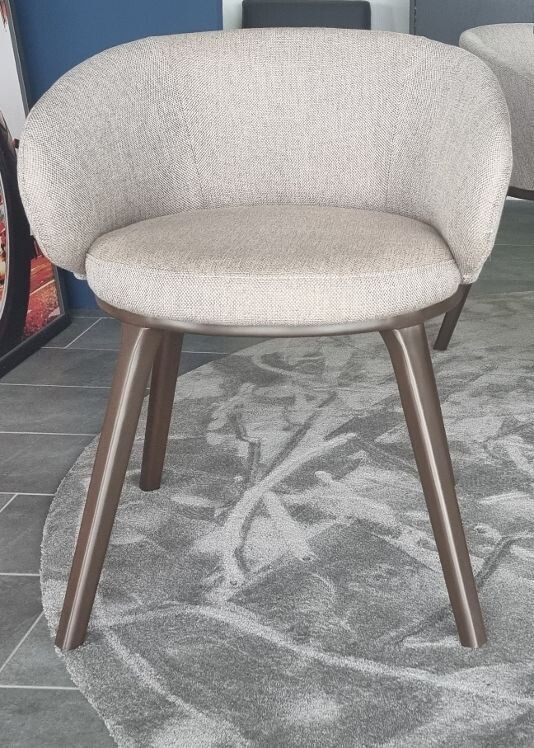 PG22 Stuhl Modell: Circum, Stoff grau