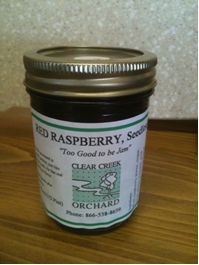 Clear Creek Red Raspberry Jam (Seedless)