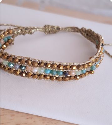 Pulsera Loom green