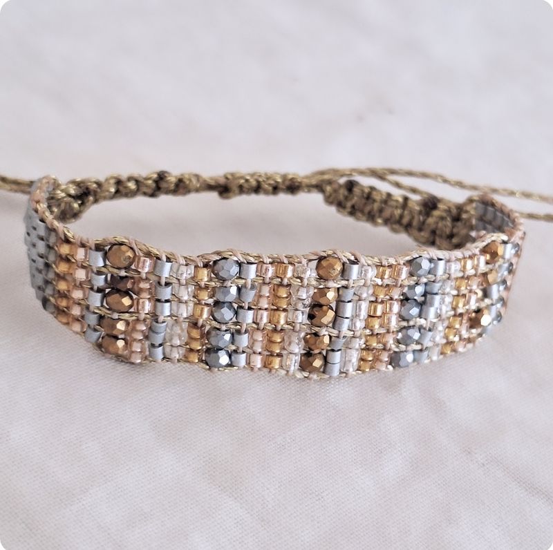 Pulsera Loom gold