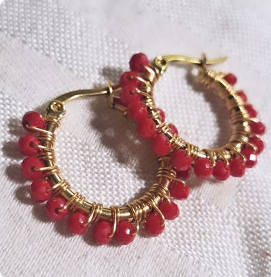 Caravanas Clow Red
