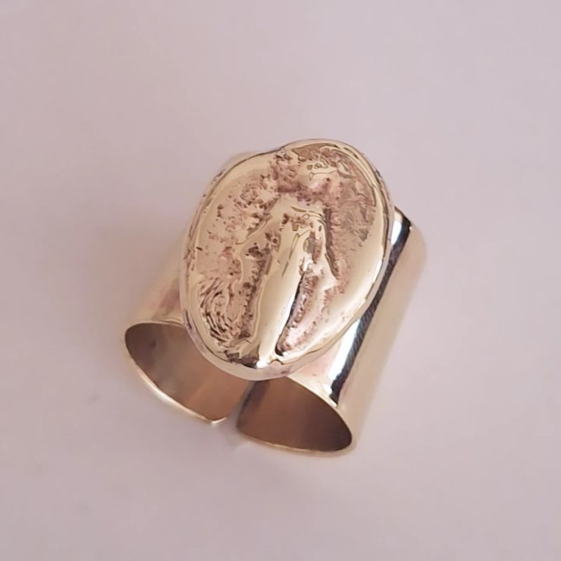 Anillo Ancient Milagrosa Bronce