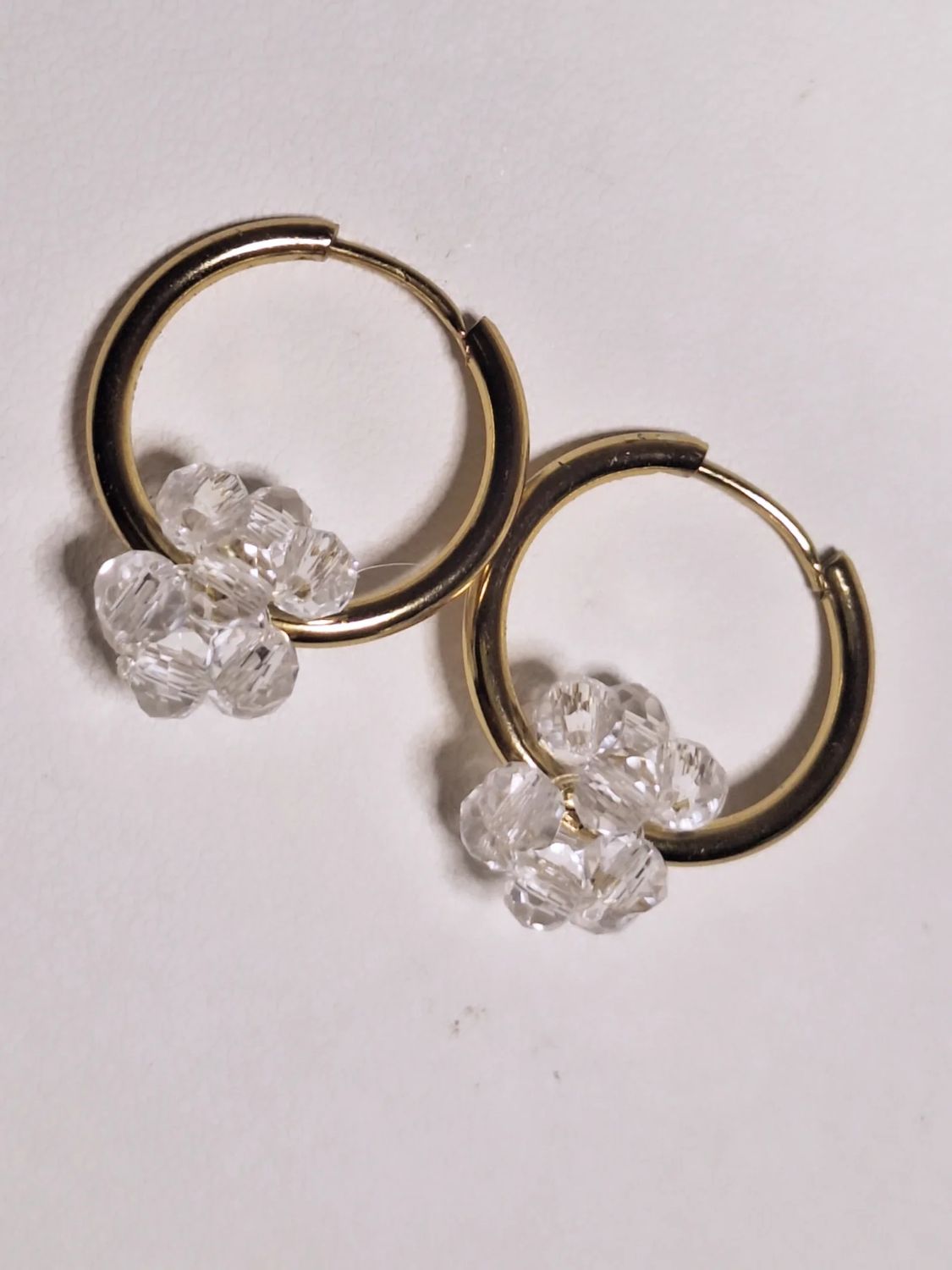 Caravanas Berries Cristal Transparente