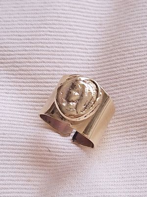 Anillo Ancient Virgen Med