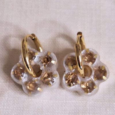 Caravanas Amelia Flower