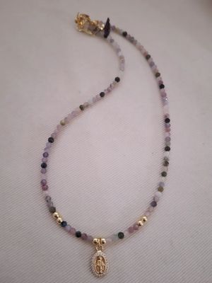Collar Milagrosa y Turmalinas
