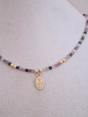 Collar Milagrosa y Turmalinas