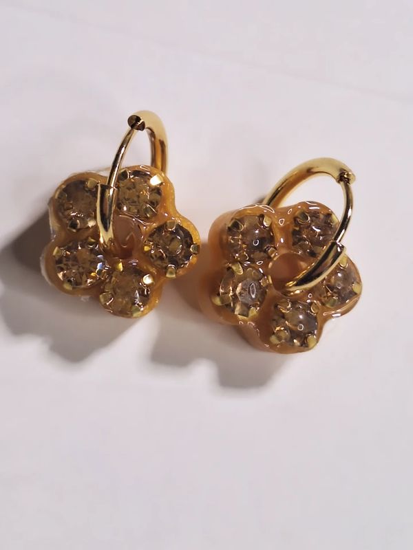 Caravanas Amelia Flower