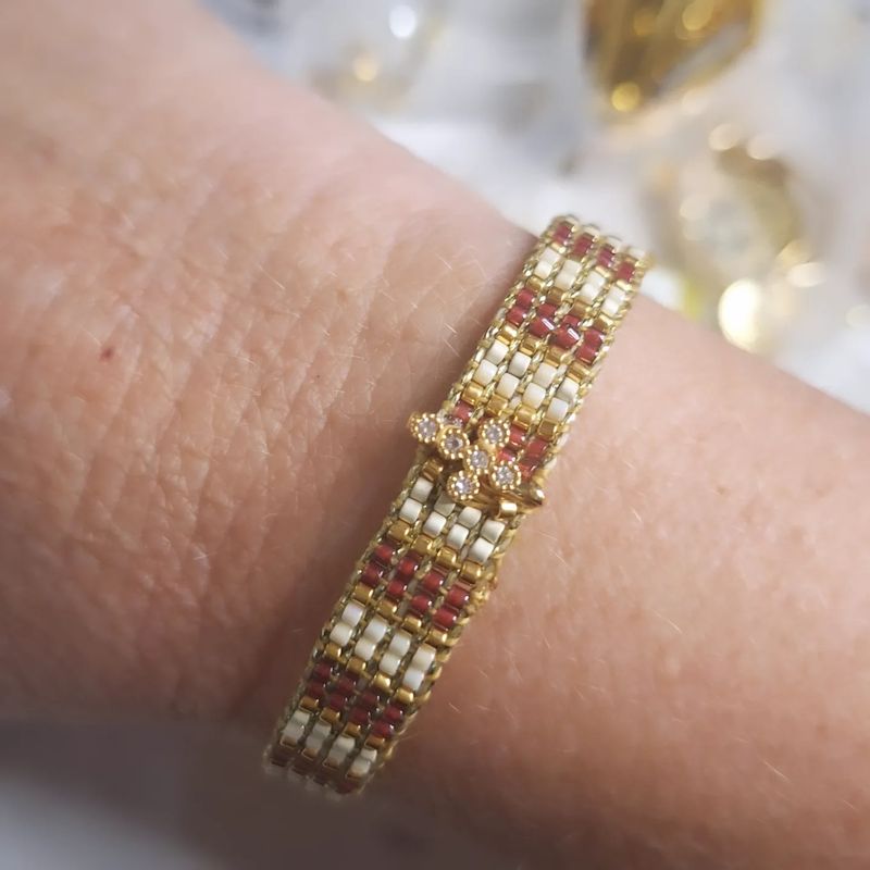 Pulsera VO Loom Cruz