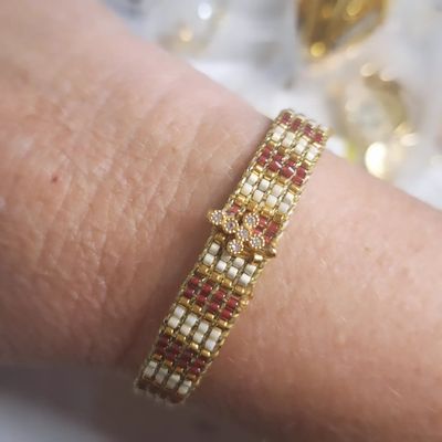 Pulsera VO Loom Cruz