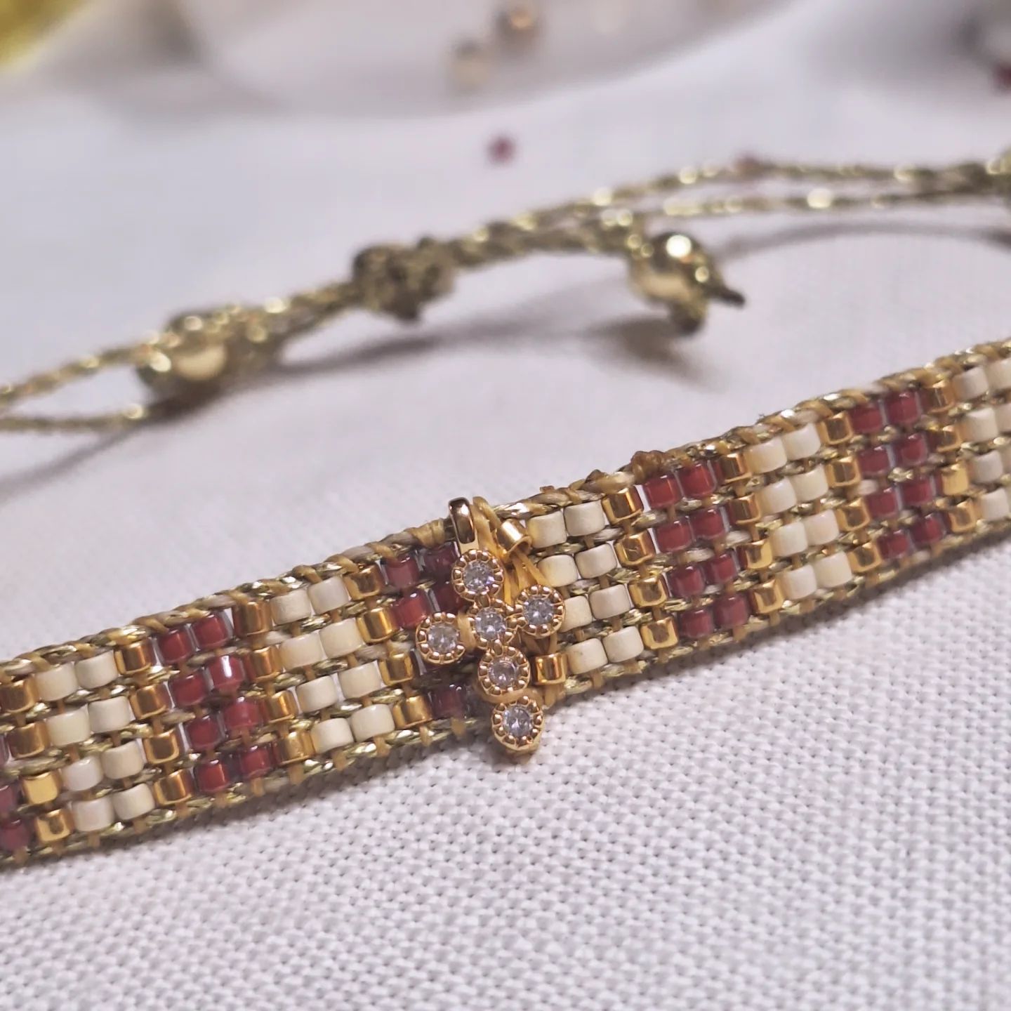 Pulsera VO Loom Cruz