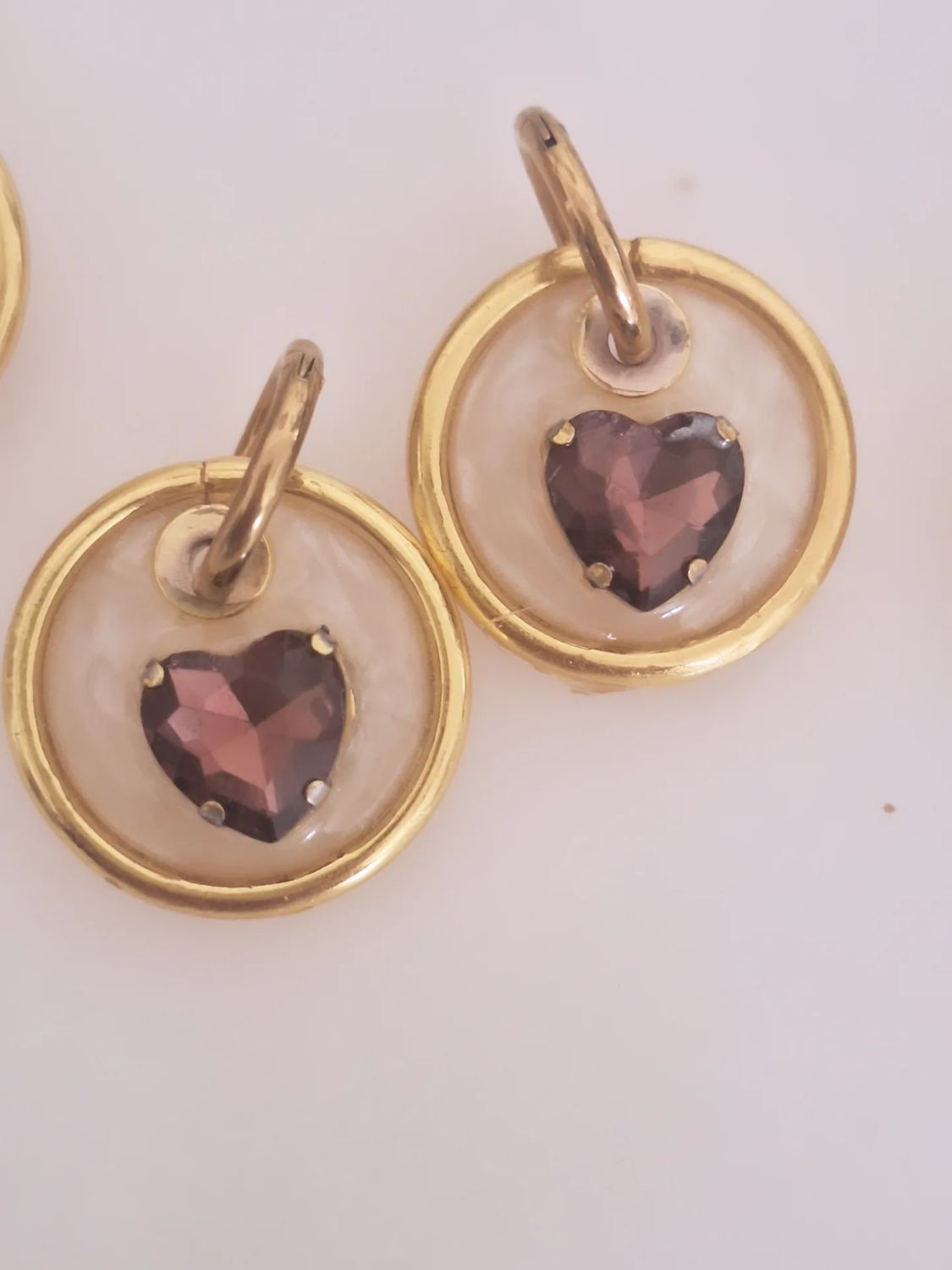 Caravanas Amelia Heart