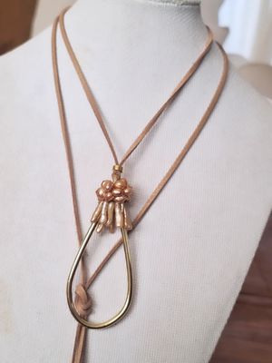 Collar VO Long Perlas de Río