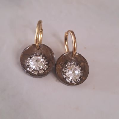 Caravanas Amelia Marrón