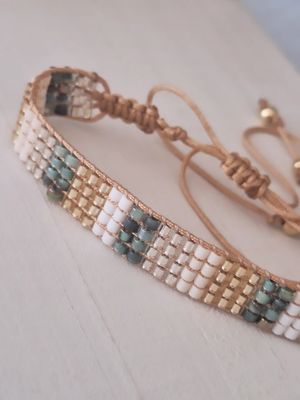Pulsera Loom Verde