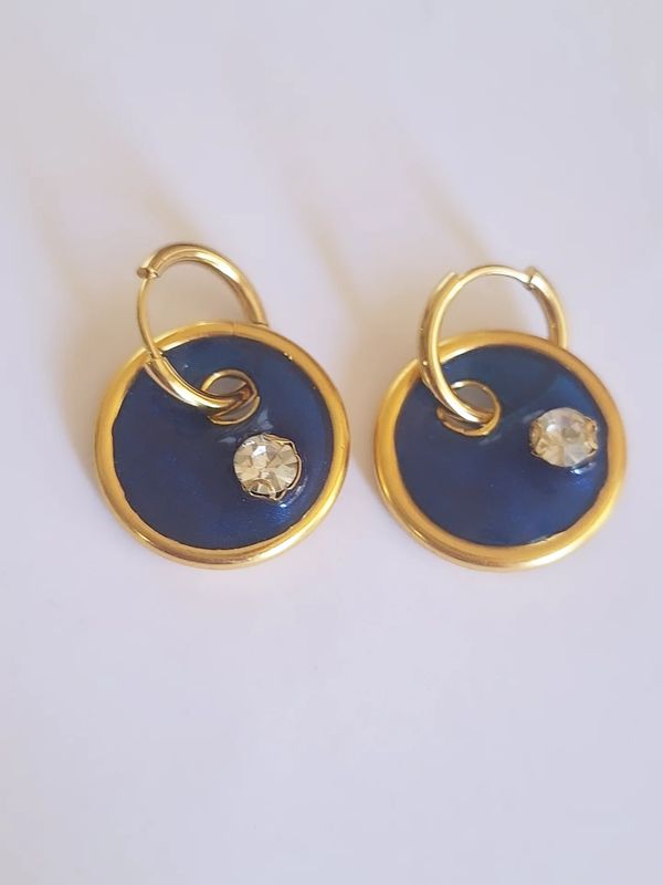 Caravanas Amelia Blue