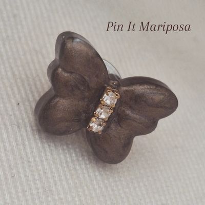 Prendedor VO Pin It mariposa