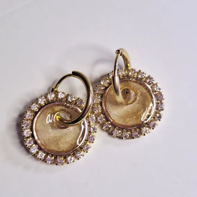 Caravanas Amelia Glow Golden