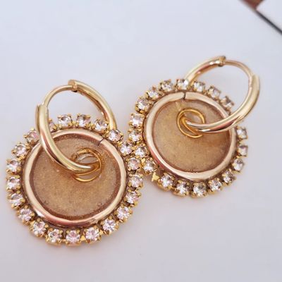 Caravanas Amelia Glow Golden