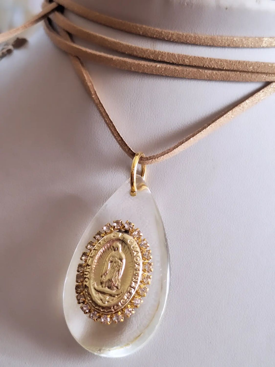 Collar Medalla Homenaje Guadalupe