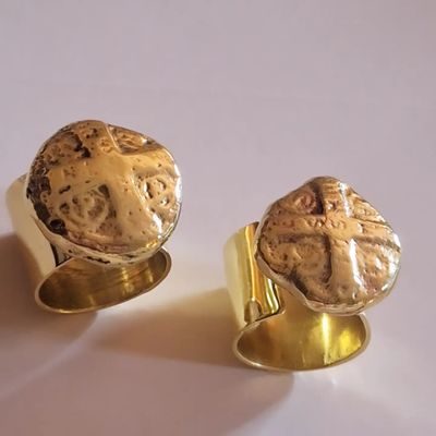 Anillo Ancient San Benito Bronce