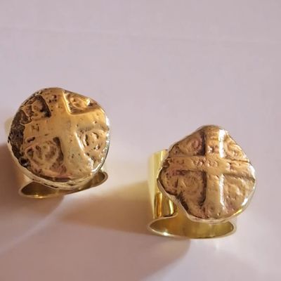 Anillo Ancient San Benito Bronce