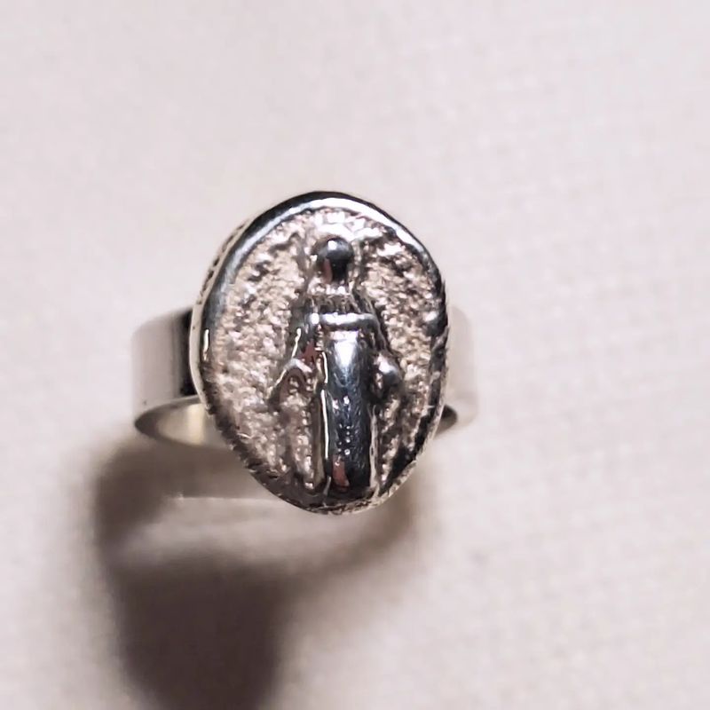 Anillo Ancient Milagrosa Plata