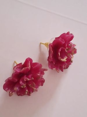 Caravanas VO Etéreas Fucsia