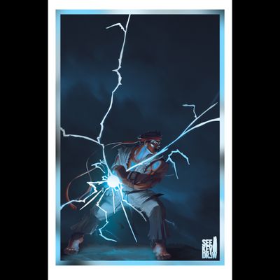 Street Fighter Ryu | Silver Foil Edition