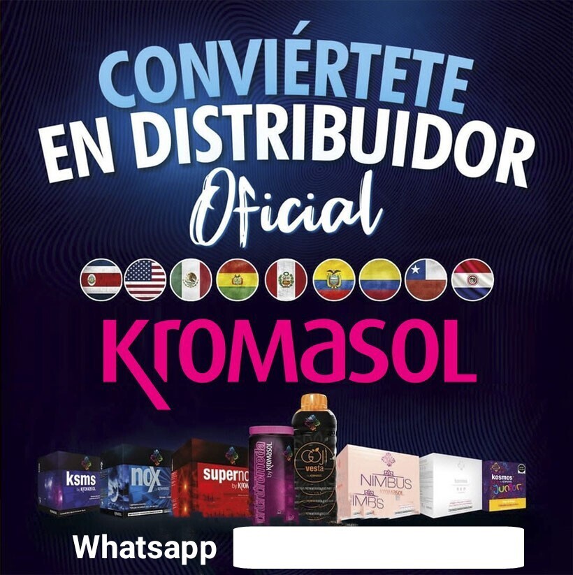 NEGOCIO By Kromasol MAYORISTA con 12 Productos