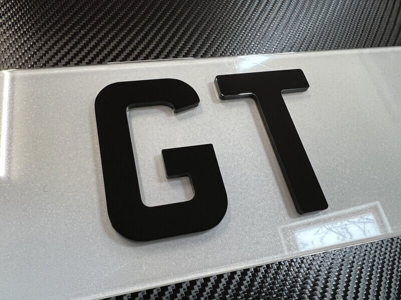 4D Road Legal Plate