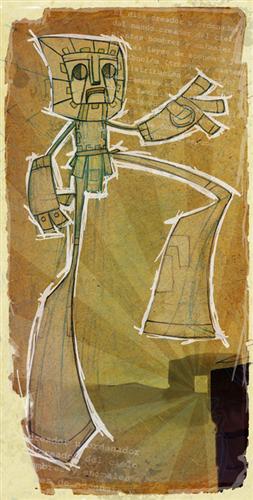 Boceto de Wiracocha