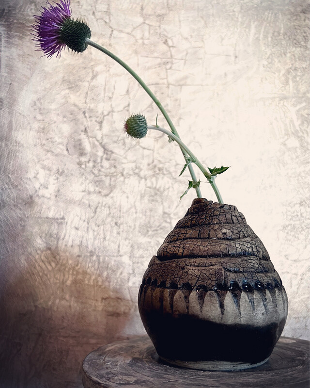 Coiled Textures Small Vase