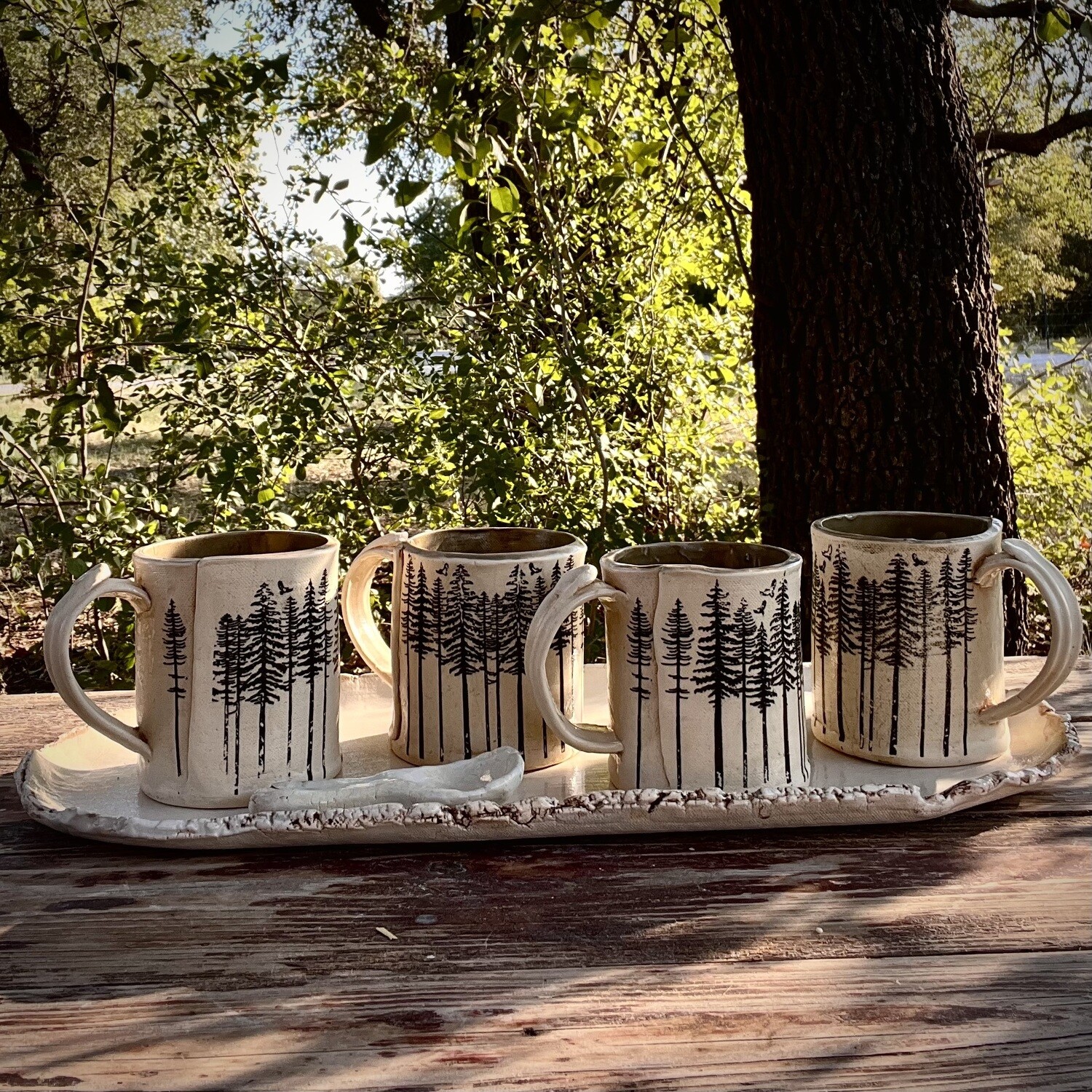 forest mugs