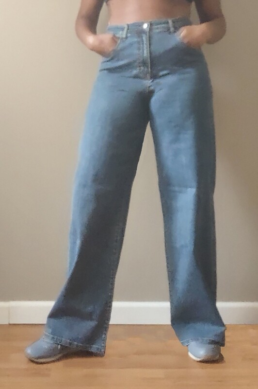Women&#39;s High Rise Wide Leg Jeans