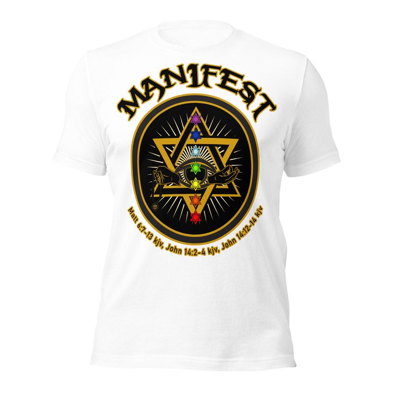 K. HOW TO MANIFEST. Unisex t-shirt